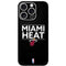 NBA Miami Heat Standard - Black iPhone 16 Pro Skin